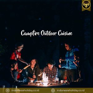 Campfire outdoor cuisine