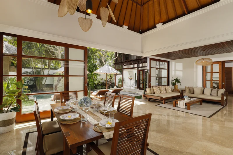 Villa 3 Kamar Konsep Bohemian di Jimbaran, Villa Avaya