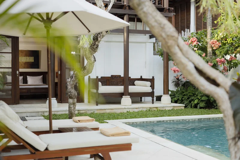 Villa Konsep Tropical di Jimbaran Bali