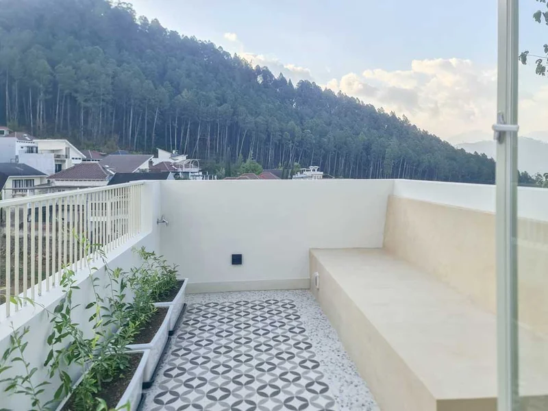 Villa Kekinian Dengan Konsep Mediterania, Villa Casa De Cielo
