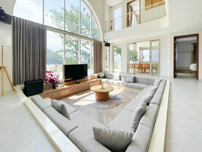 Villa Kekinian Dengan Konsep Mediterania, Villa Casa De Cielo