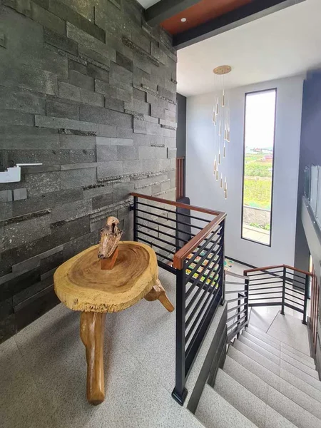 Villa Estetik Dengan View Persawahan di Kota Batu, Villa Cityscape