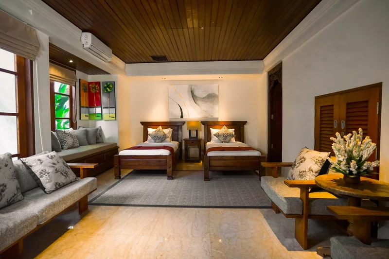 Villa Konsep Tropical di Jimbaran Bali