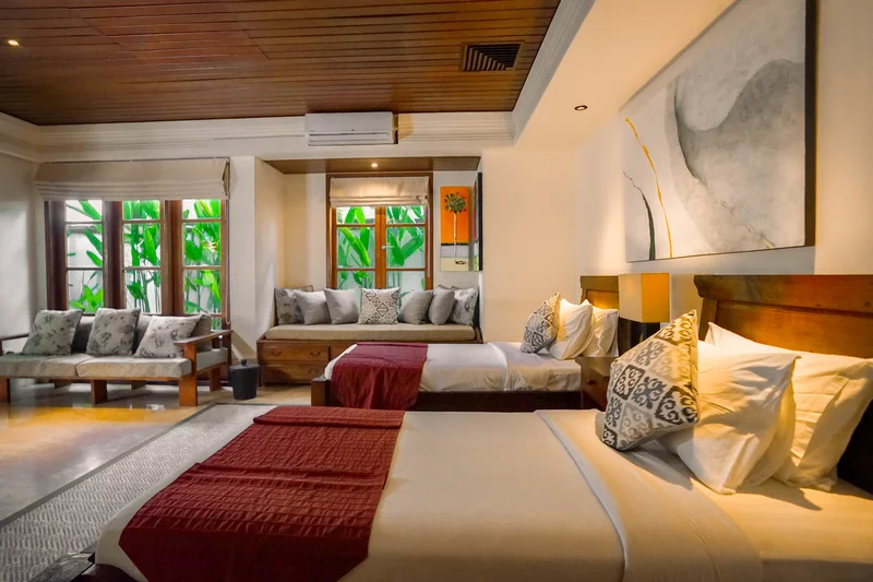 Villa Konsep Tropical di Jimbaran Bali