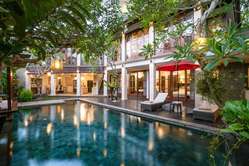 Villa 3 Kamar Dekat Pantai Jimbaran, Villa Pulung