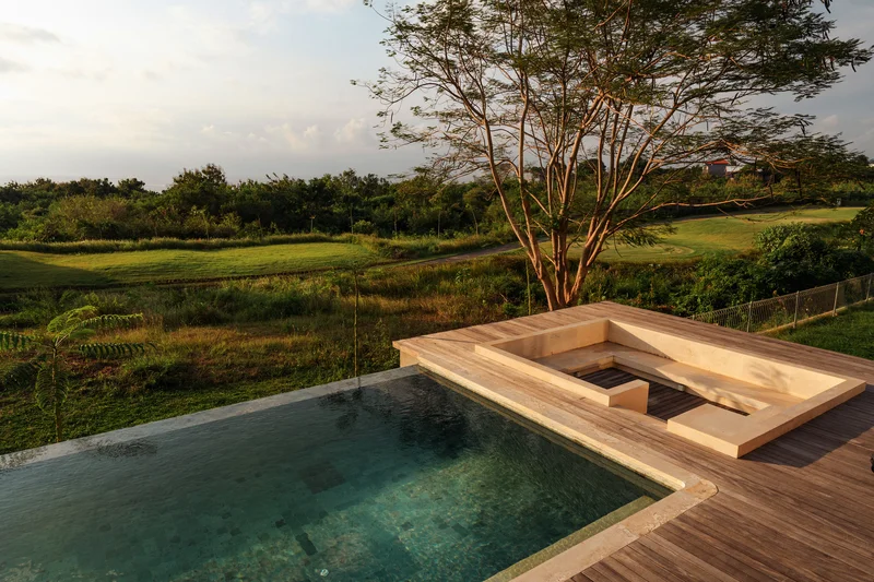 Villa 4 Kamar Eksklusif Modern Minimalis di Pecatu Bali, Villa Avocagolf