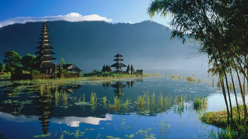 Suasana pantai di Bali