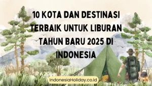 10 Kota dan Destinasi Terbaik untuk Liburan Tahun Baru 2025 di Indonesia