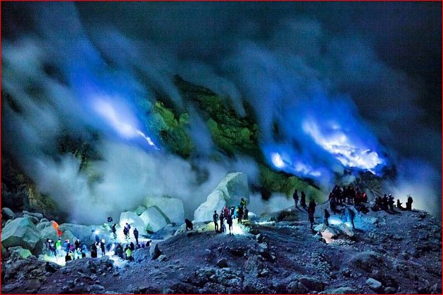 blue fire