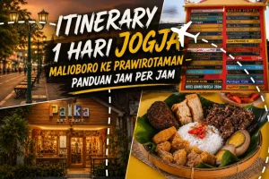 Itinerary Jogja 1 Hari 2026