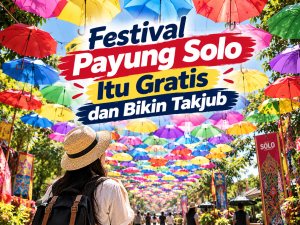 festival payung indonesia